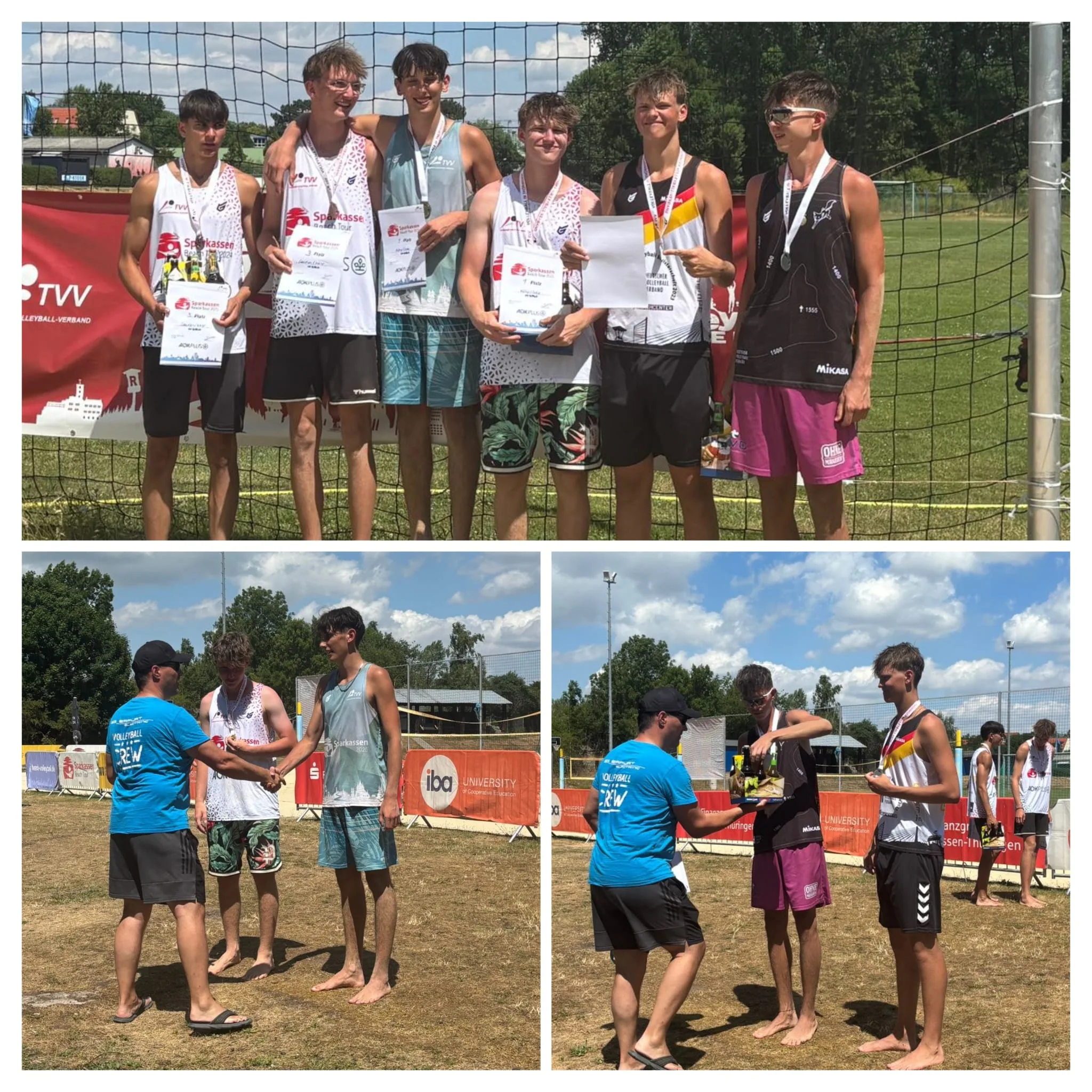🏆 U20 Beachvolleyball Landesmeisterschaft 2025 – EVC stellt Landesmeister!